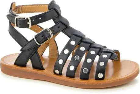 Pom D'api open-toe leather sandals Black