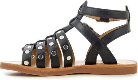 Pom D'api open-toe leather sandals Black