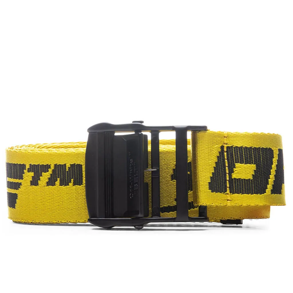 Quote Tape Belt H35 - Yellow/Black