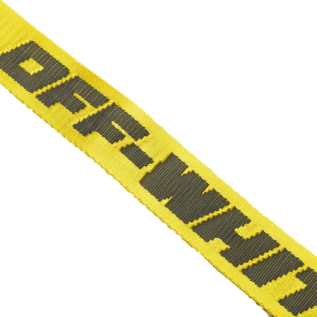 Quote Tape Belt H35 - Yellow/Black