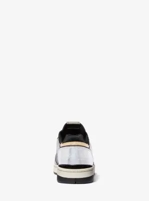 Rebel Color-Block Leather Sneaker