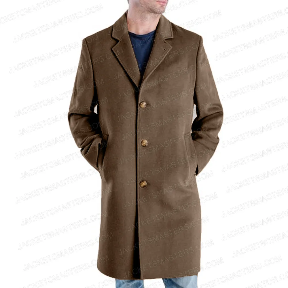 Robbing Mussolini Pietro Castellitto Cotton Coat