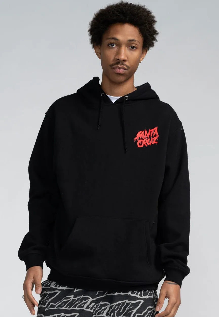 Santa Cruz - Meek Concrete Slasher Black - Hoodie