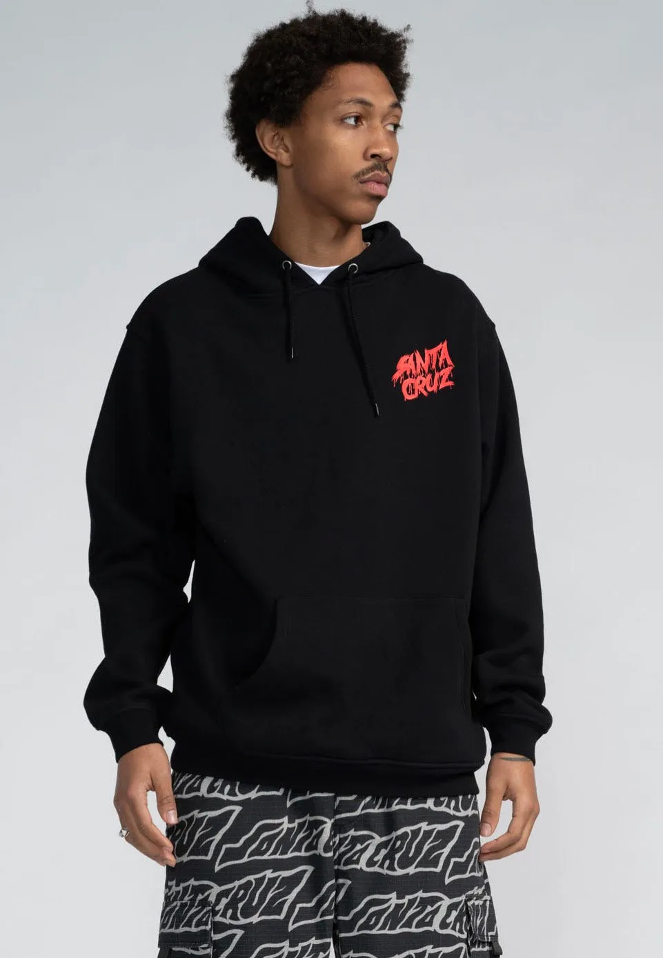 Santa Cruz - Meek Concrete Slasher Black - Hoodie