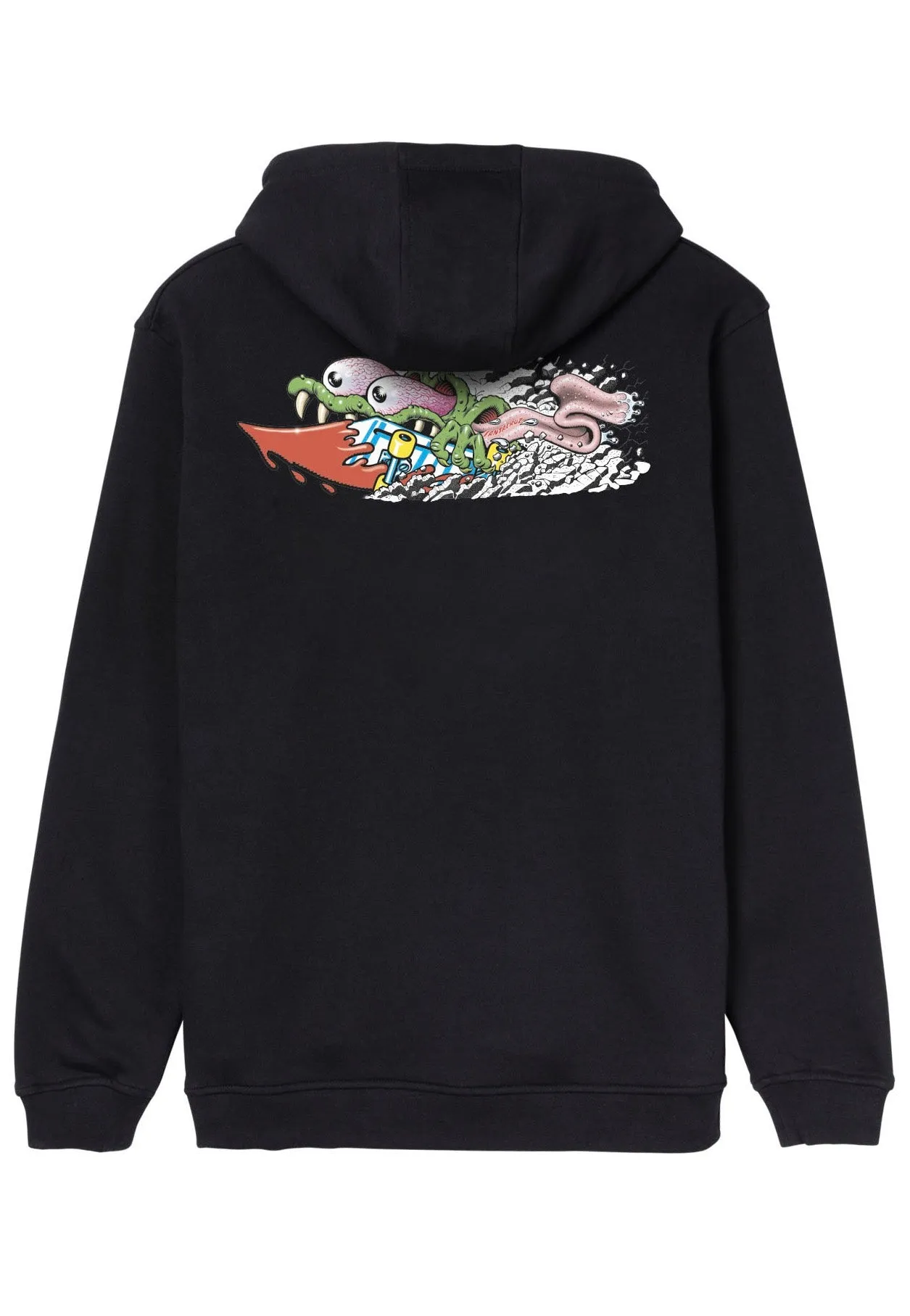 Santa Cruz - Meek Concrete Slasher Black - Hoodie