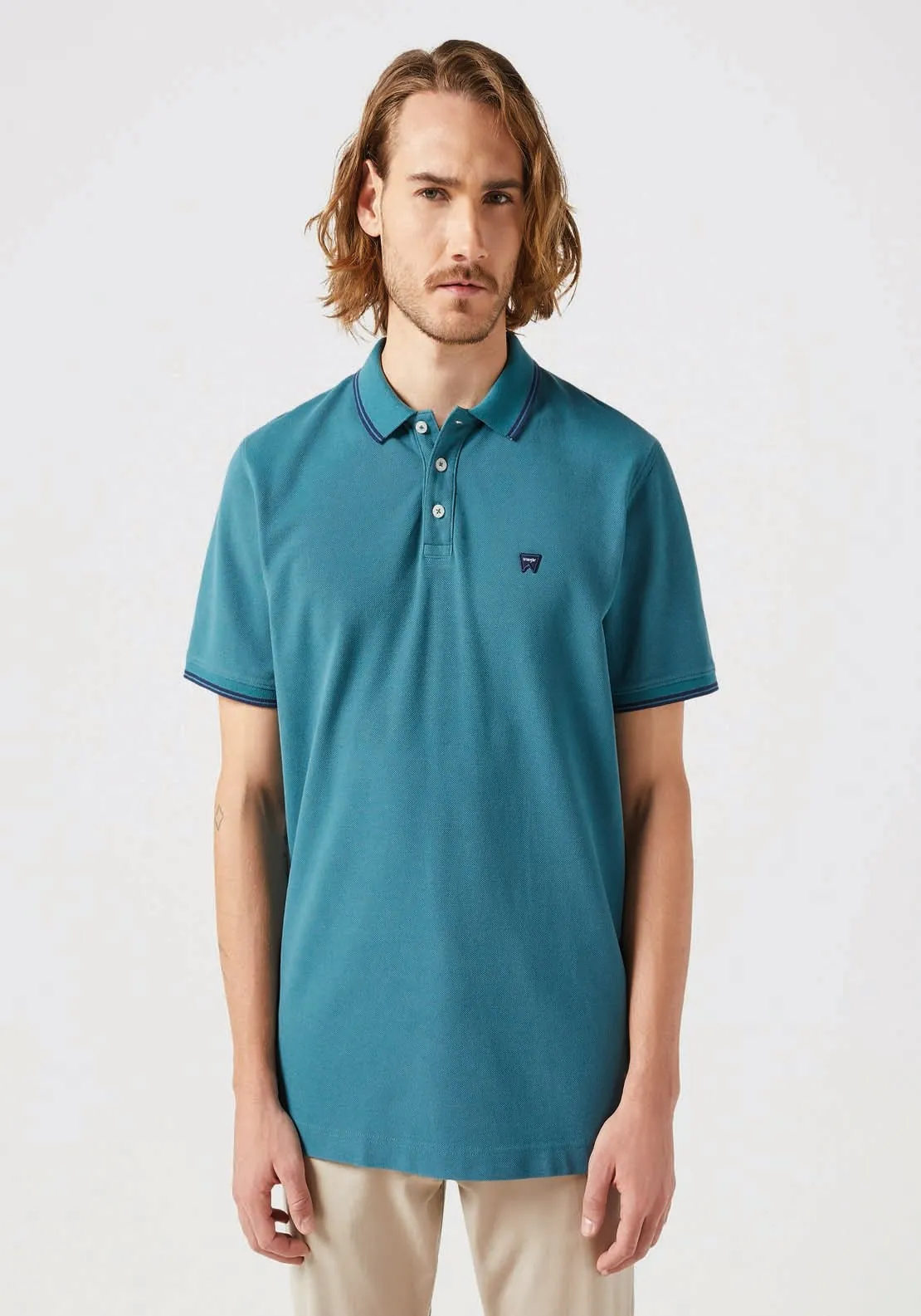 Short Sleeve Tipped Polo