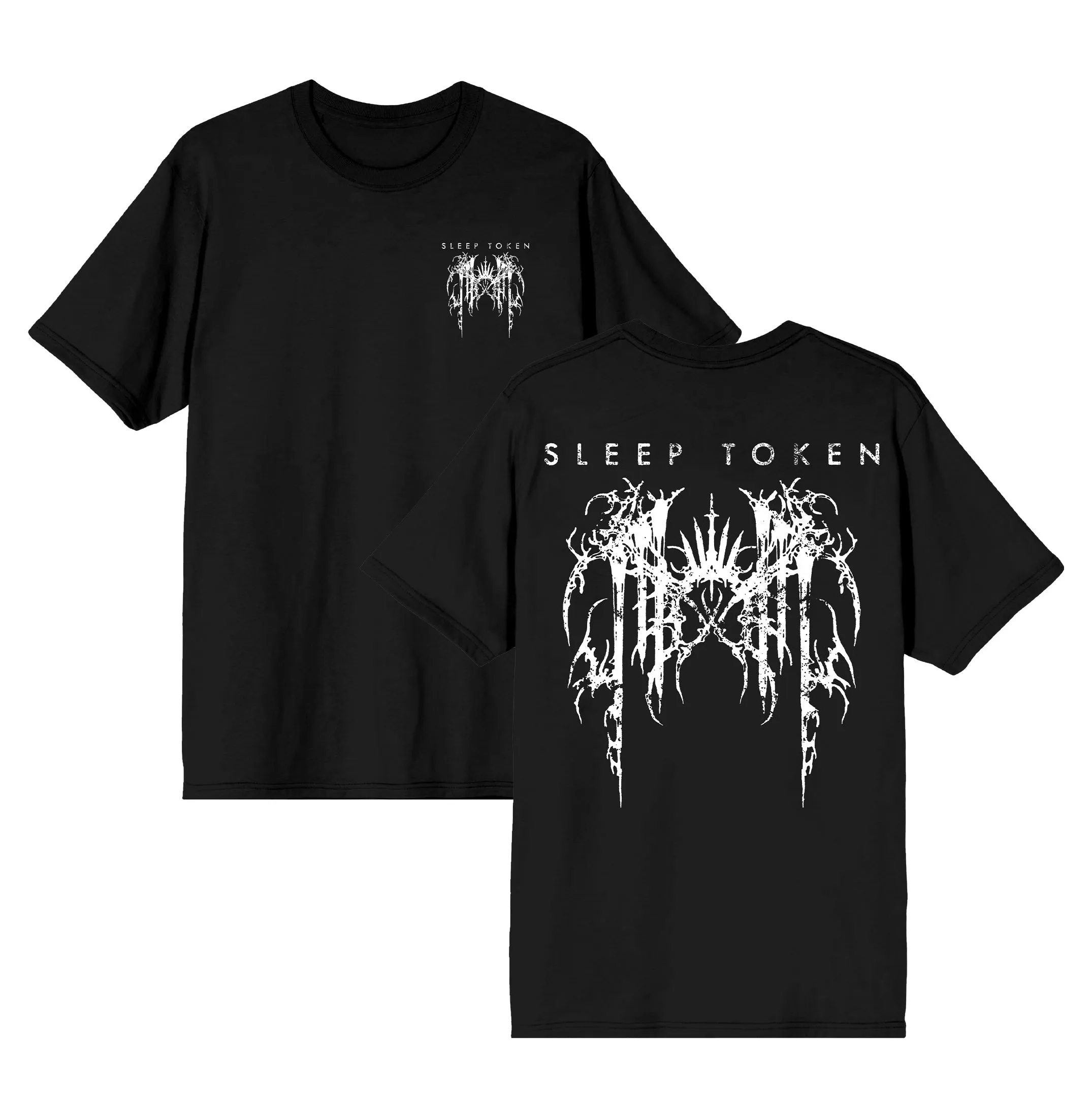 SLEEP TOKEN GRUNGE LOGO LIMITED EDITION EXCLUSIVE T-SHIRT