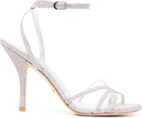 Stuart Weitzman crossover-strap buckle-fastening sandals Pink