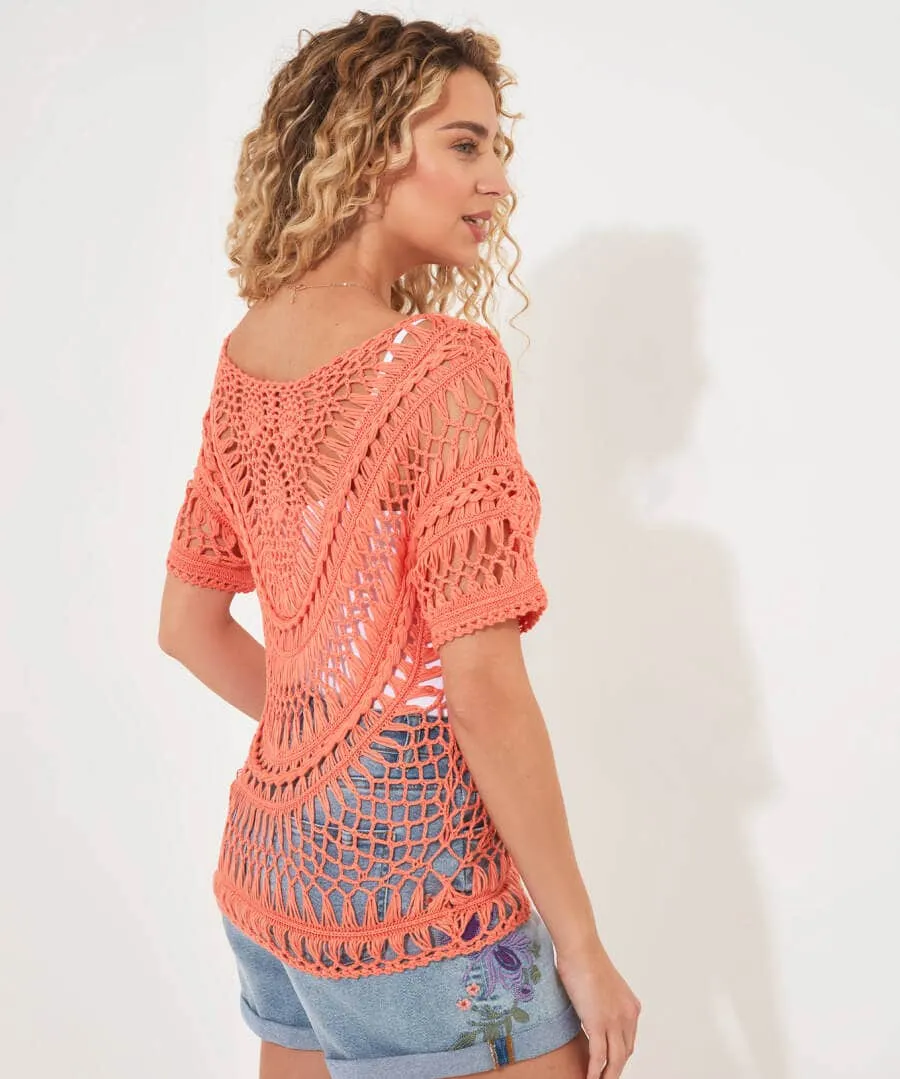 Summer Sun Crochet Top