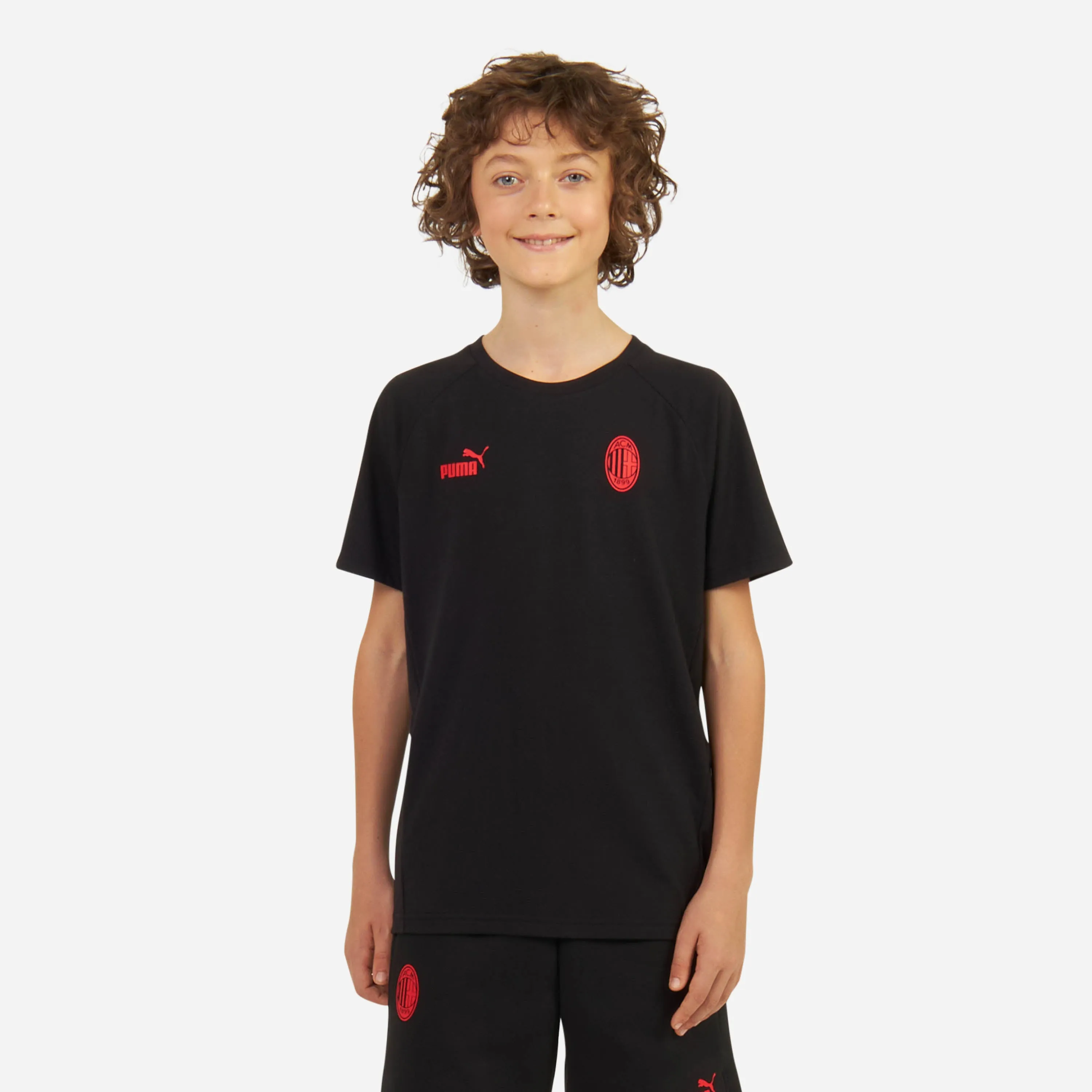 T-SHIRT MILAN CASUALS BAMBINO 2022/23