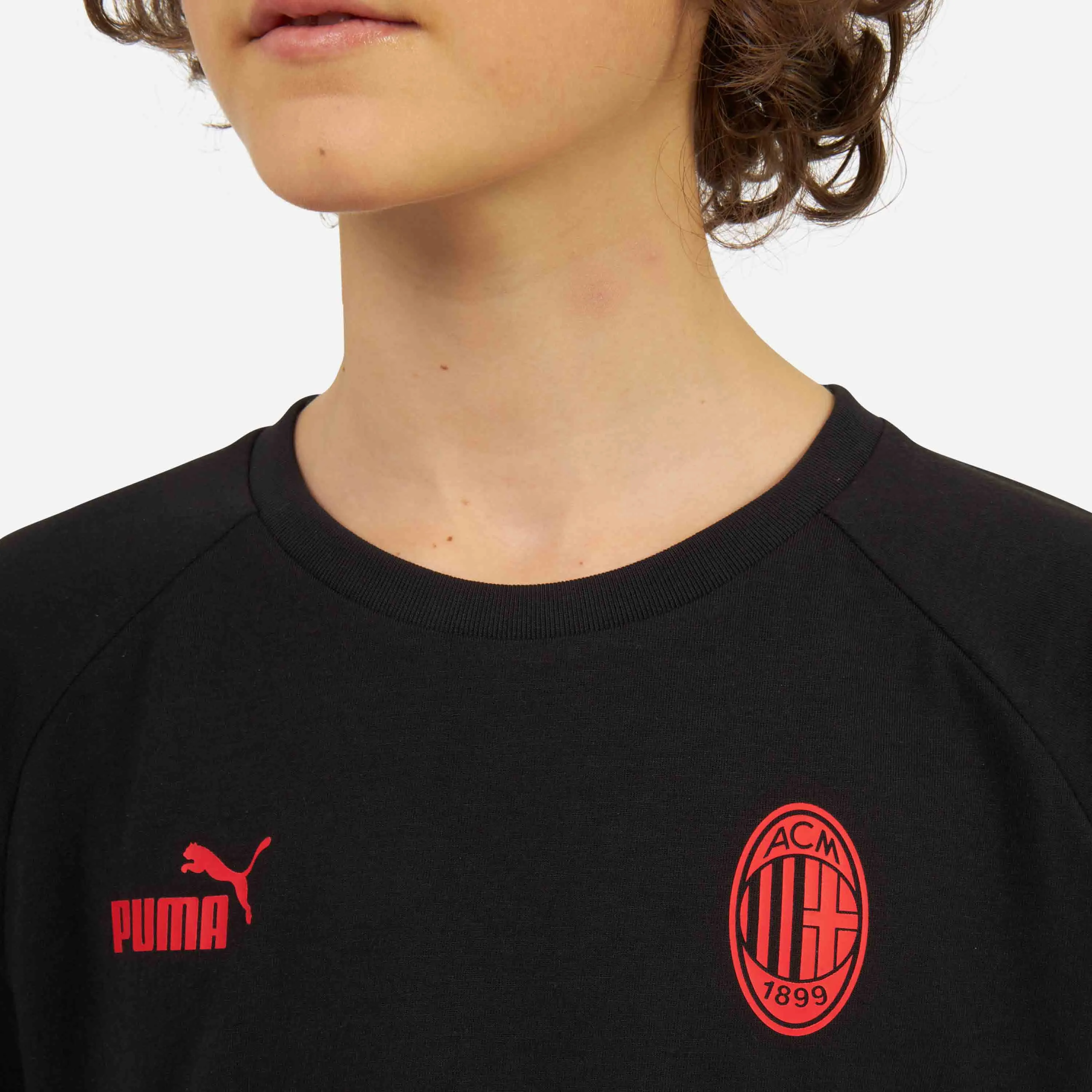 T-SHIRT MILAN CASUALS BAMBINO 2022/23