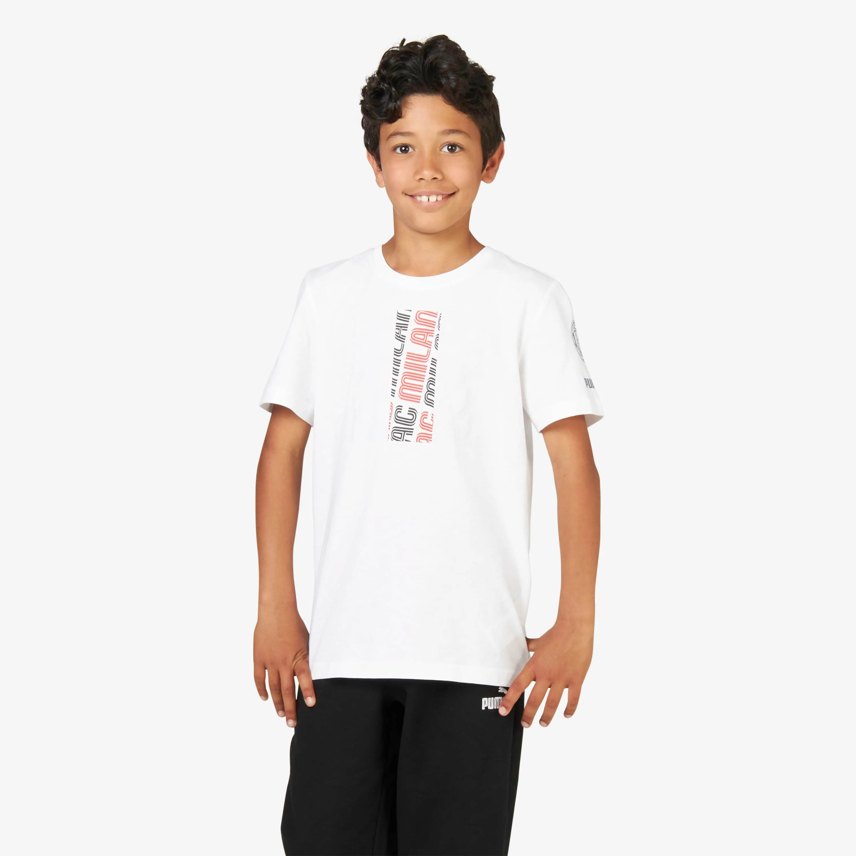 T-SHIRT MILAN FOOTBALL CORE BAMBINO CON STAMPE