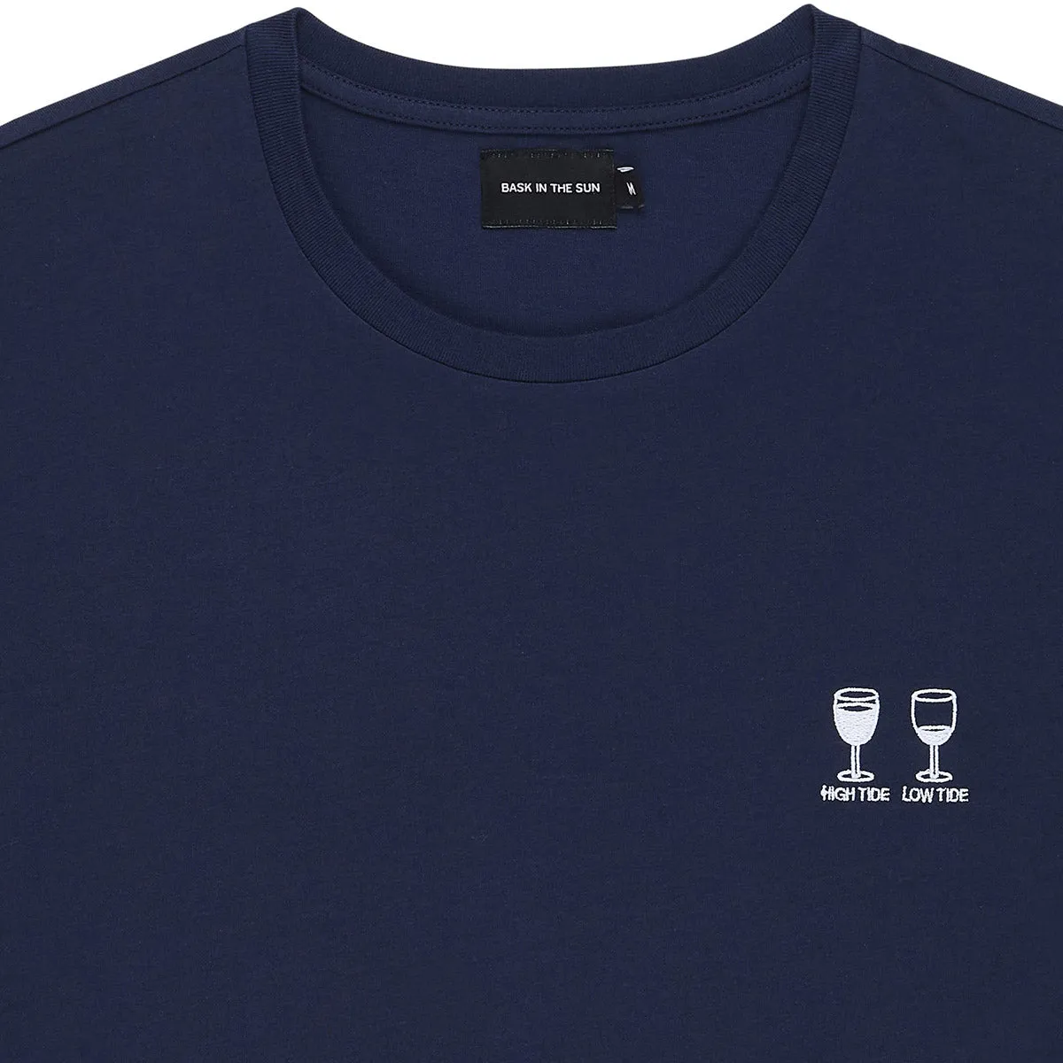 Tee-shirt Bask in the Sun Navy mini Marees