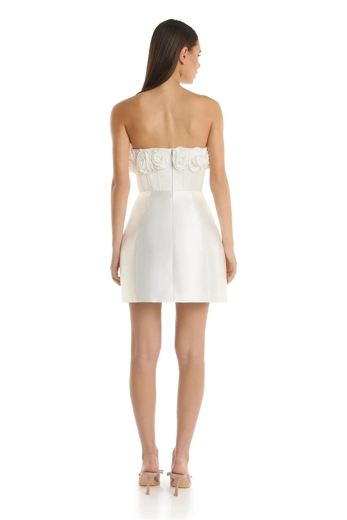 Tehanni Dress - White