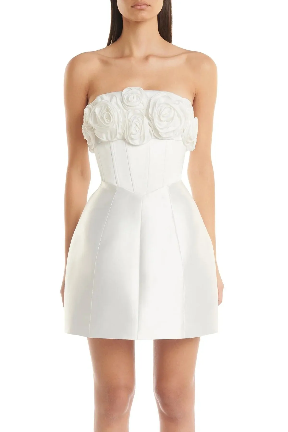 Tehanni Dress - White