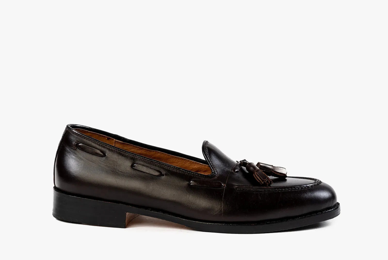 The Grand Tassel Loafer - Mahogany Brown