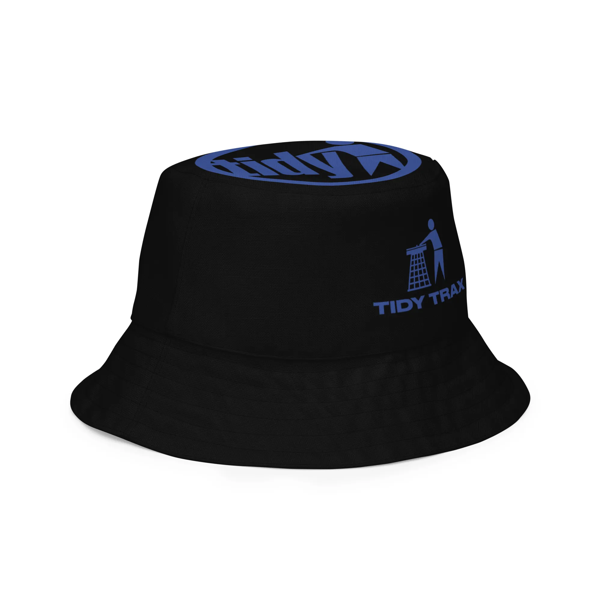 Tidy Blue & White Reversible Bucket Hat