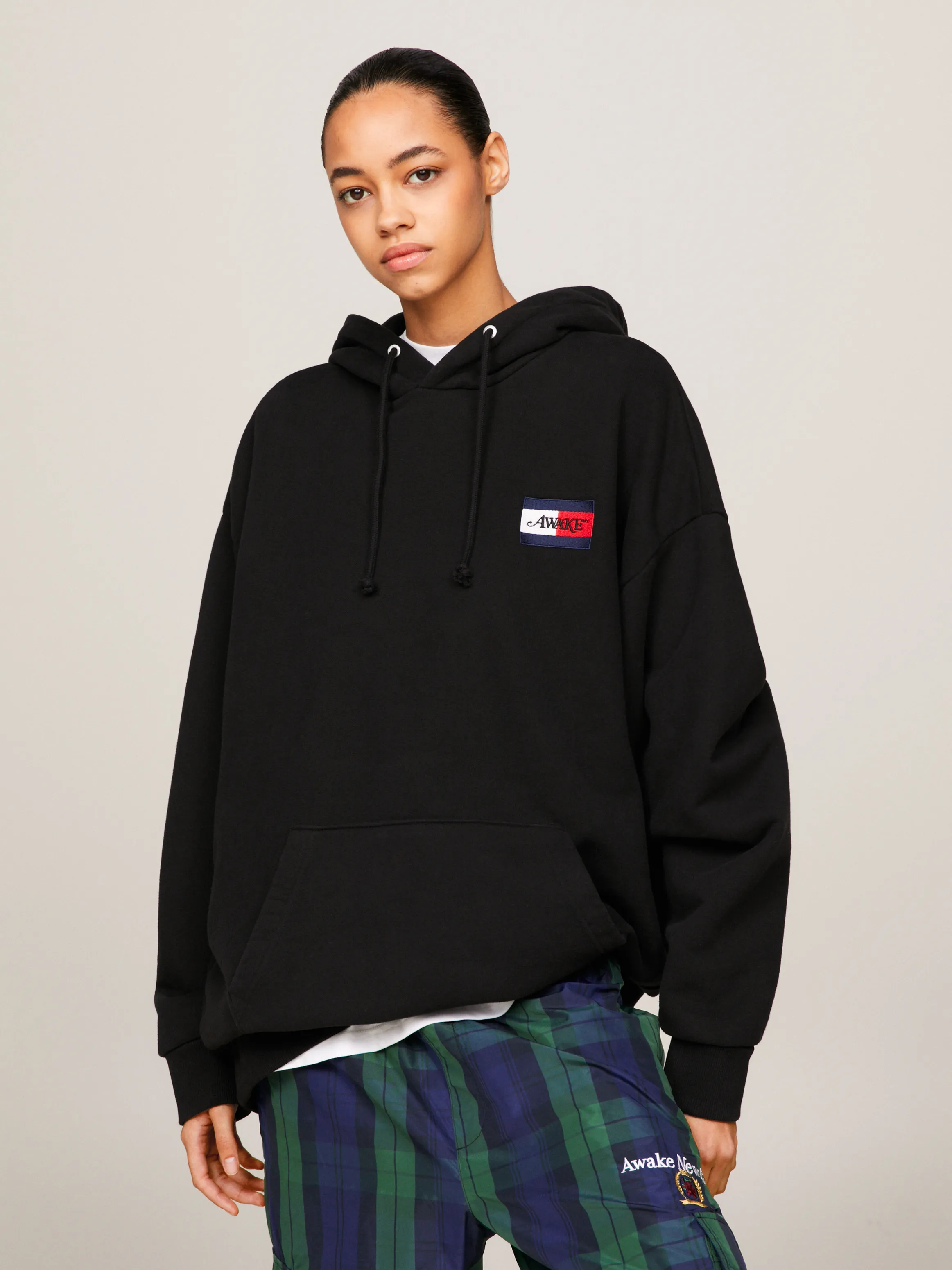 Tommy x Awake NY Oversized Logo Relaxed Hoodie | Sweatshirts & Hoodies | Tommy Jeans