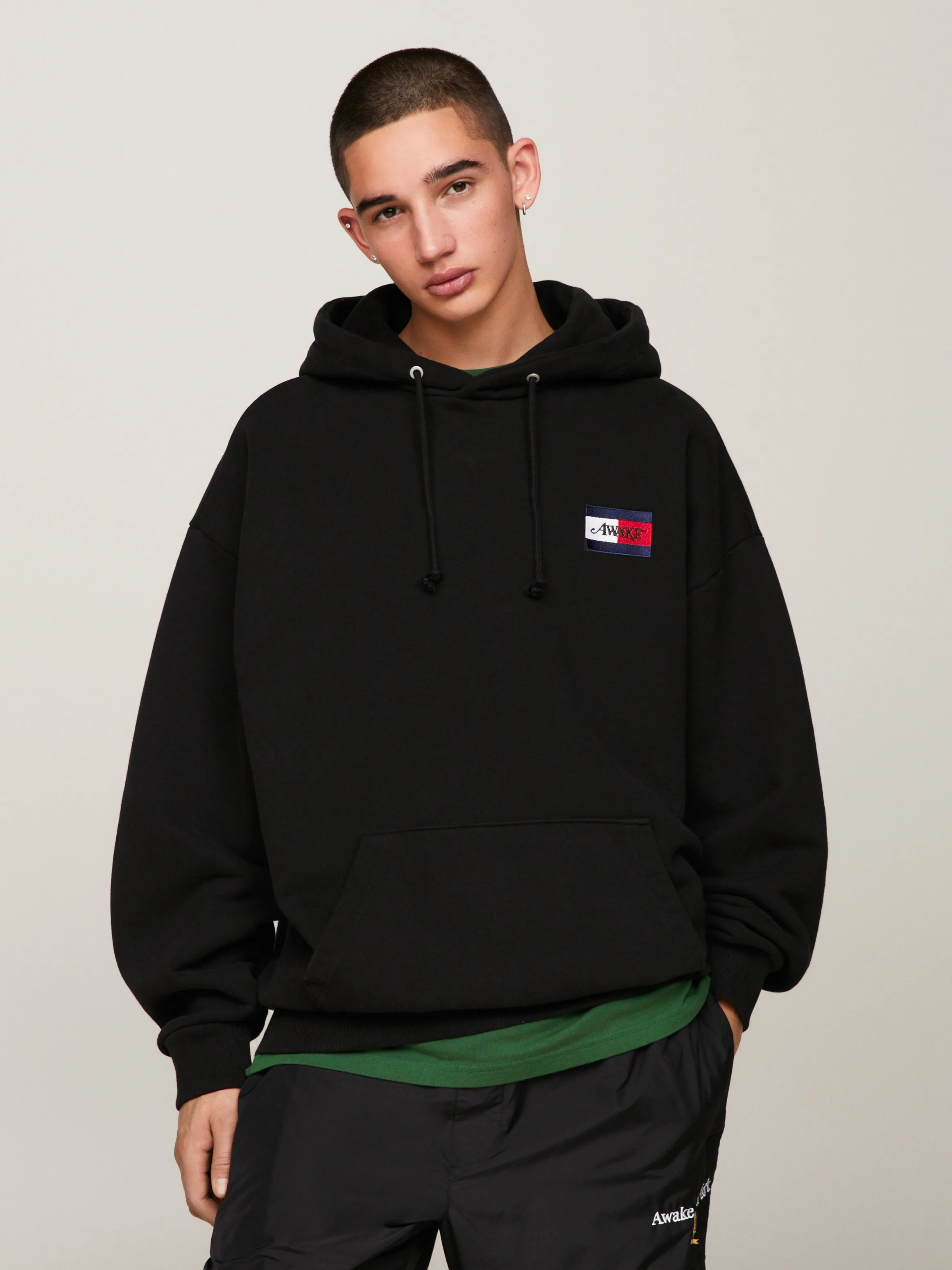 Tommy x Awake NY Oversized Logo Relaxed Hoodie | Sweatshirts & Hoodies | Tommy Jeans