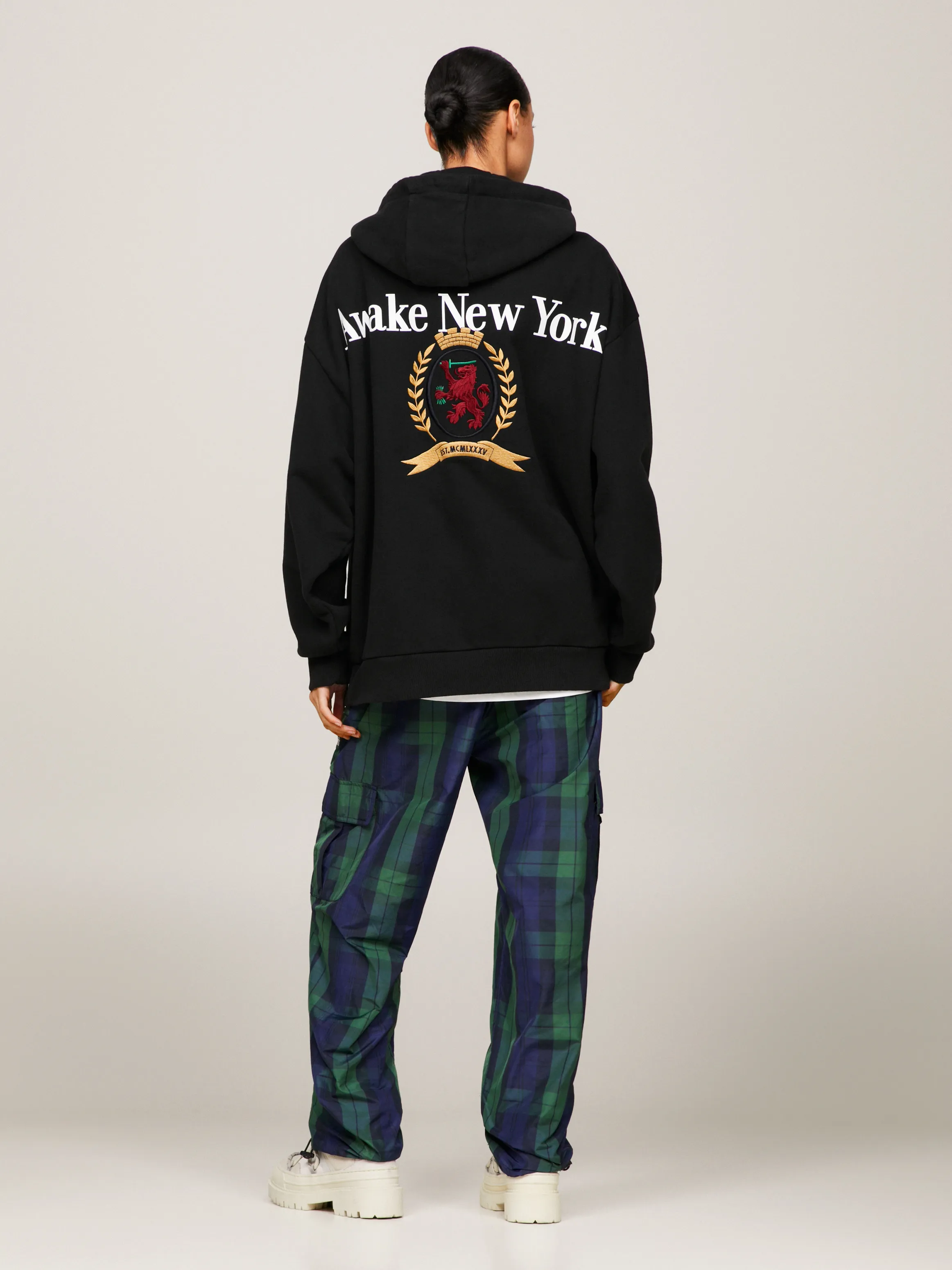 Tommy x Awake NY Oversized Logo Relaxed Hoodie | Sweatshirts & Hoodies | Tommy Jeans