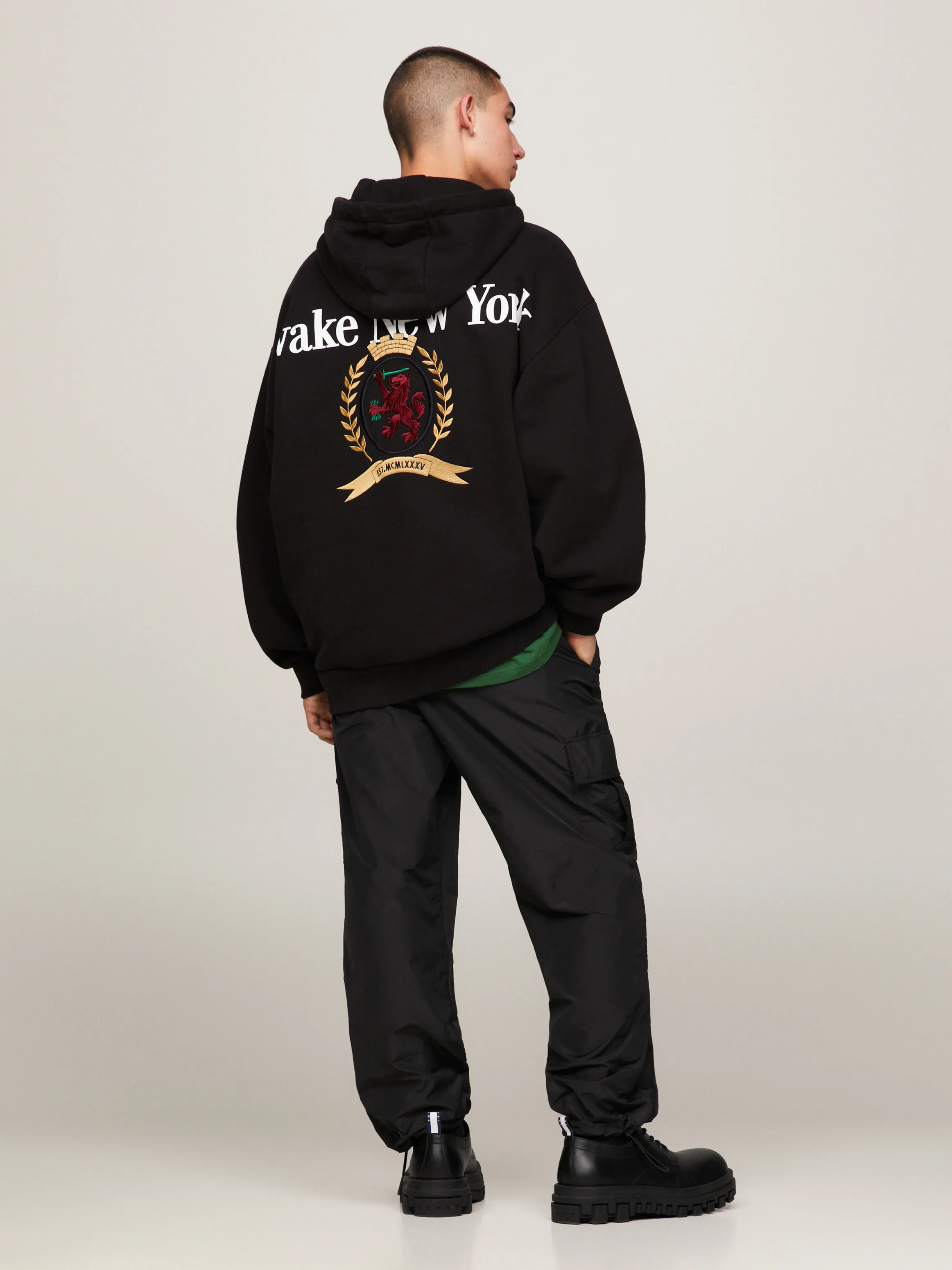 Tommy x Awake NY Oversized Logo Relaxed Hoodie | Sweatshirts & Hoodies | Tommy Jeans