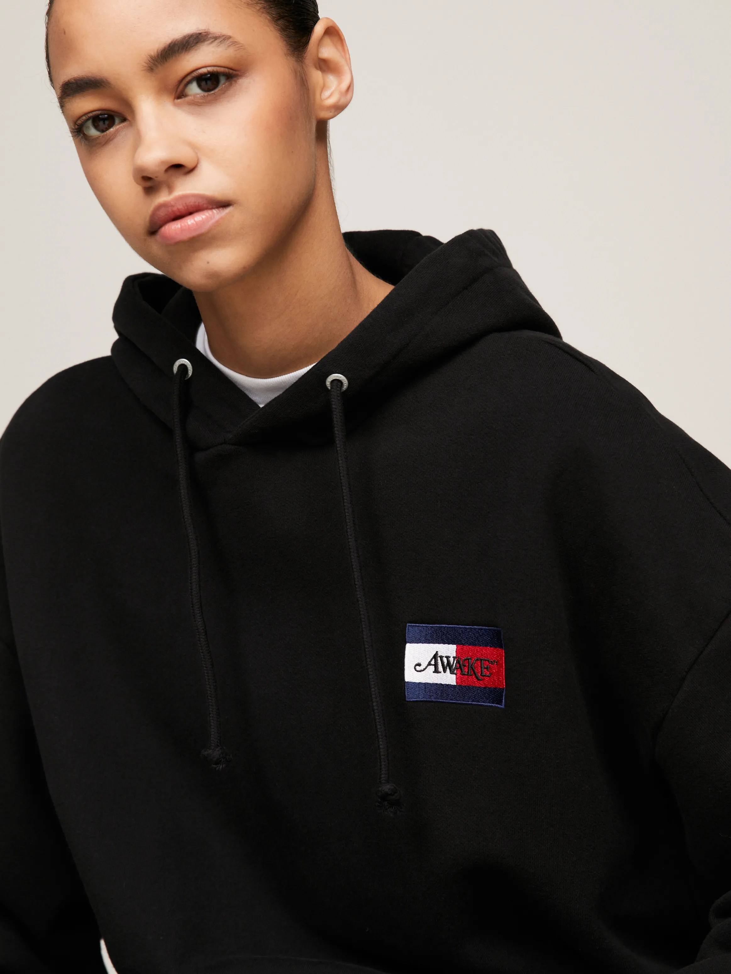 Tommy x Awake NY Oversized Logo Relaxed Hoodie | Sweatshirts & Hoodies | Tommy Jeans