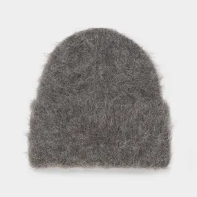 TOTEME Brushed Beanie Hat - Grey