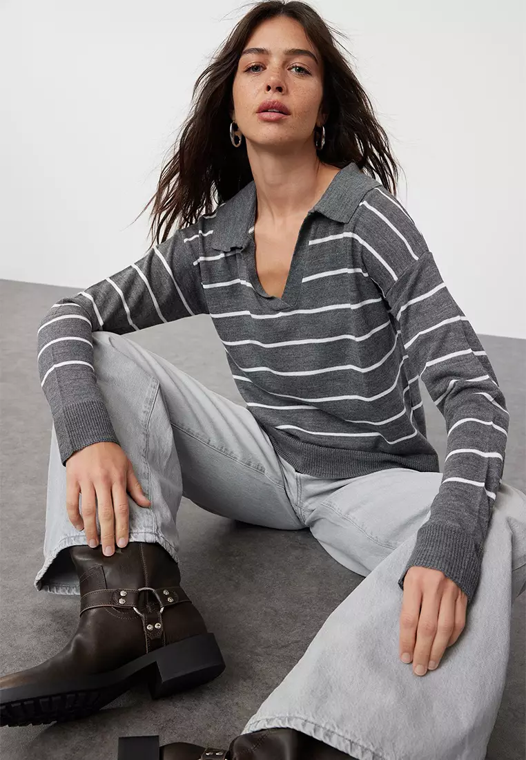 Trendyol Stripe Sweater