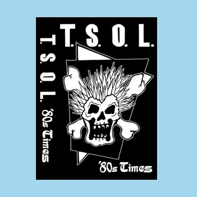 T.S.O.L. -‘80s Times’- BRAND NEW CASSETTE TAPE