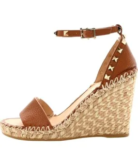 Valentino Garavani Rockstud Open Toe Wedge Sandals