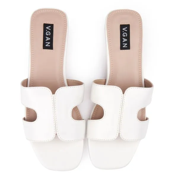 V.Gan Vegan Bok Slide Sandals