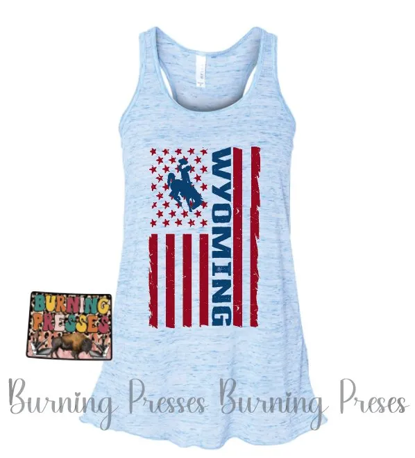 Wyoming Flag of 2024 T-Shirt or Tank