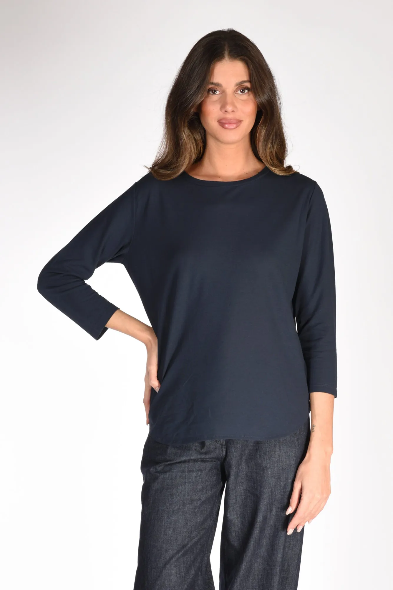 Zanone Slowear Maglia Blu Donna