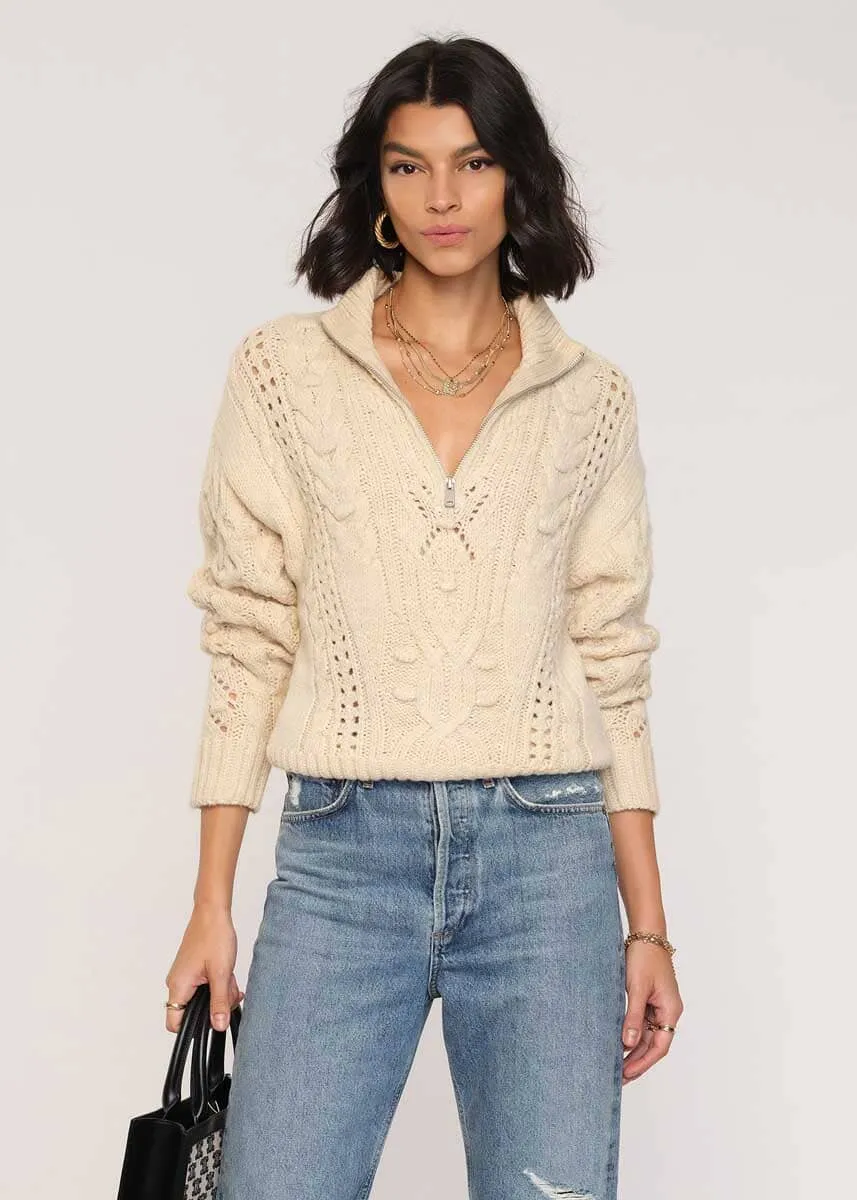 Zoe Sweater - Ivory