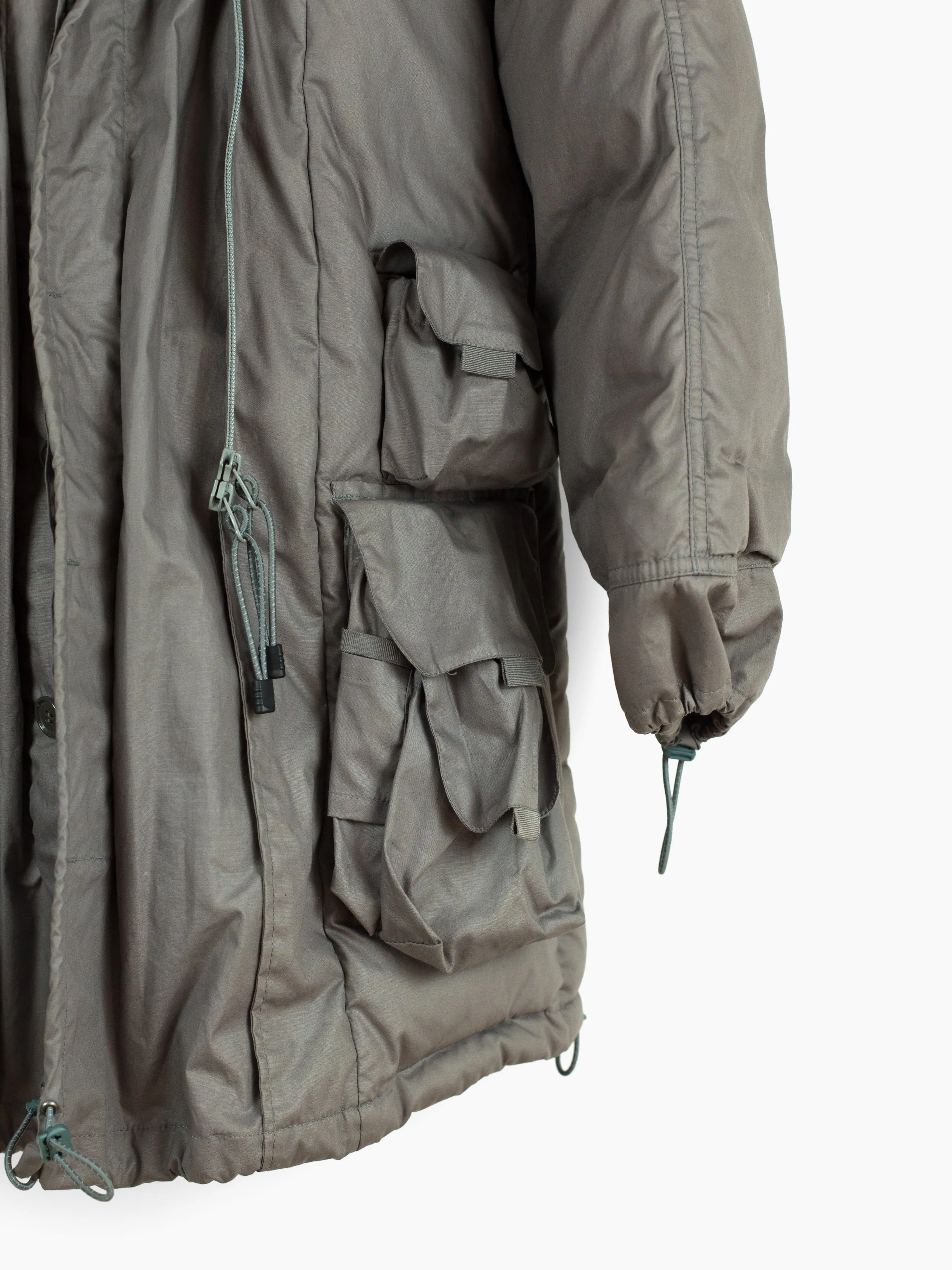 Zucca AW03 Layered Down Cargo Coat