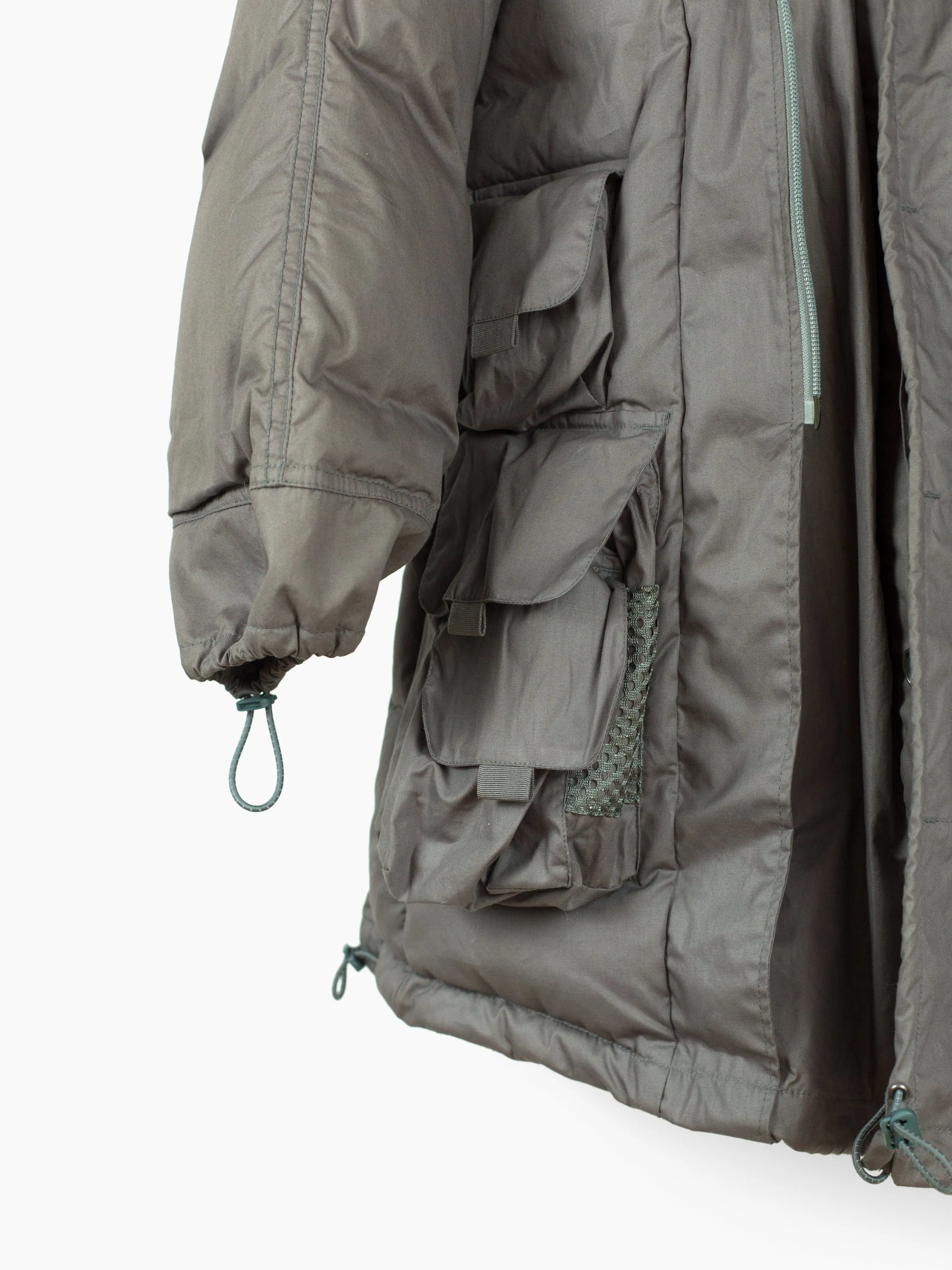 Zucca AW03 Layered Down Cargo Coat