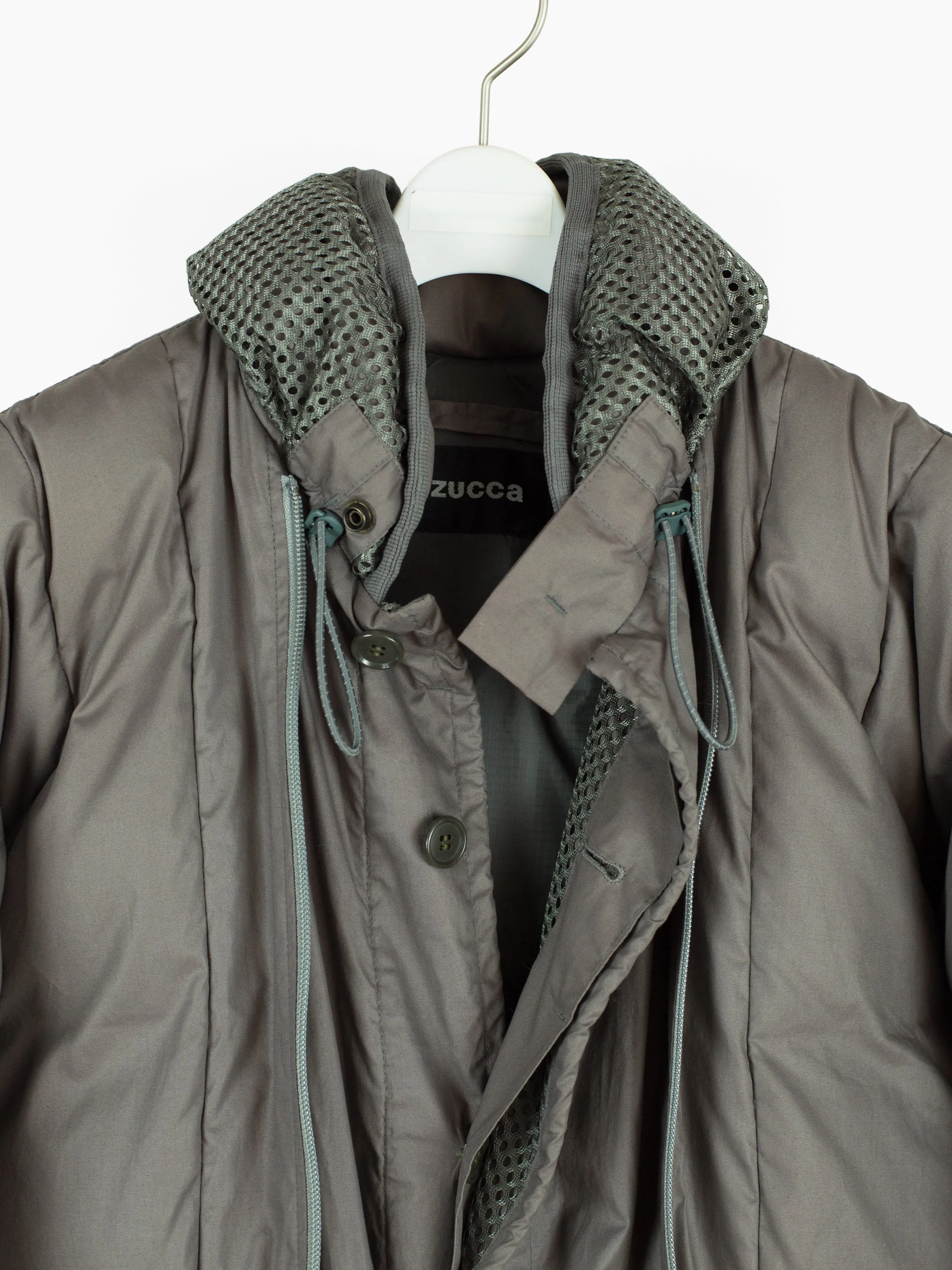 Zucca AW03 Layered Down Cargo Coat